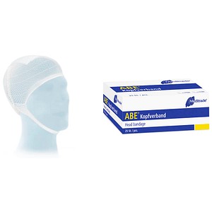 Meditrade® Kopfverband  ABE® 5193 weiß 18,0 x 10,0 cm, 25 St.