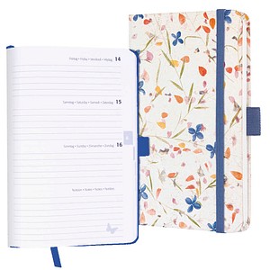 SIGEL Buchkalender Jolie 2027 Bloom violet, 1 St.