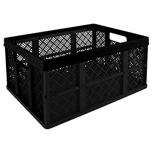 helit the flap-line Klappbox 32,0 l anthrazit/schwarz 35,0 x 47,5 x 22,7 cm, 1 St.