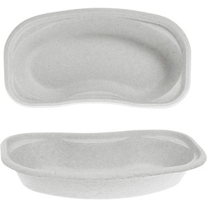 Meditrade® Nierenschalen, Pappe grau 25,5 x 4,8 cm, 300 St.