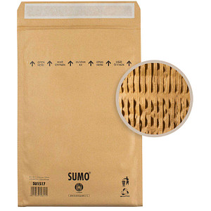 50 MAILmedia Polstertaschen SUMO® 1517 braun für DIN C4