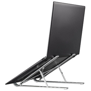 hama Laptop-Ständer silber