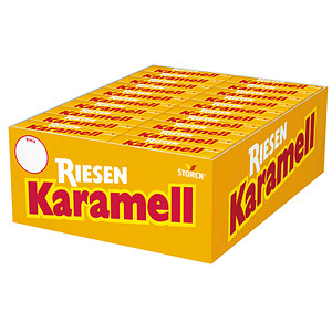 RIESEN® KARAMELL RIESEN Kaubonbons 80 St./ 728,0 g, 1 Pack