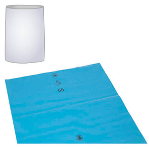 DEISS Müllbeutel 240,0 l blau 60 µm, 100 St.