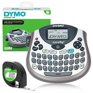 DYMO LetraTag LT-100T Beschriftungsgerät silber