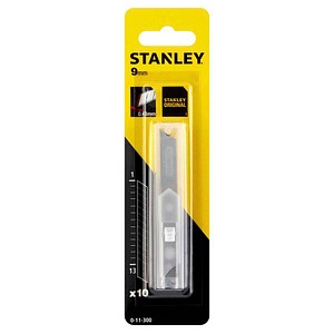 STANLEY Cuttermesser-Klingen 0-11-300 silber 0,43 mm, 10 St.