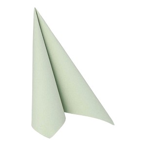 PAPSTAR Servietten jadegrün 3-lagig 40,0 x 40,0 cm, 50 St.