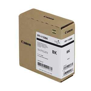 Canon PFI-110 BK schwarz Tintenpatrone Canon PFI-110 BK schwarz Tintenpatrone