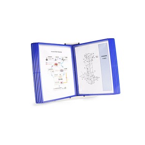 tarifold Sichttafelsystem EASY LOAD 434901 DIN A4 blau mit 10 St. Sichttafeln, 1 St.