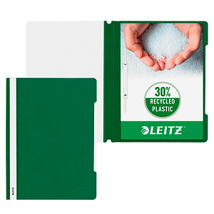 25 LEITZ Schnellhefter 4191 Kunststoff grün DIN A4