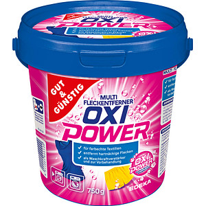 GUT&GÜNSTIG Oxi Power Fleckenentferner Pulver, 750 g