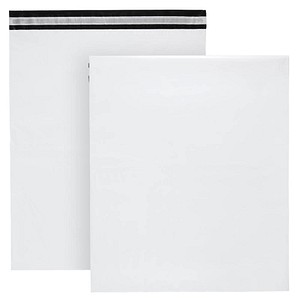 LMG Folienversandtaschen Super elastisch ohne Fenster weiß 100 St.