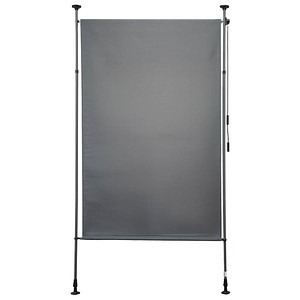 Garden Pleasure Outdoor Sichtschutz-Stellwand Divido anthrazit 150,0 x 228,0 - 316,0 cm