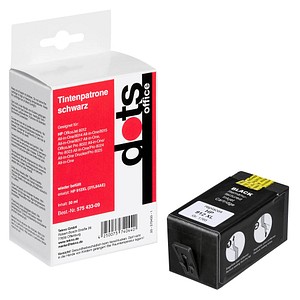dots  schwarz Druckerpatrone kompatibel zu HP 912XL (3YL84AE)