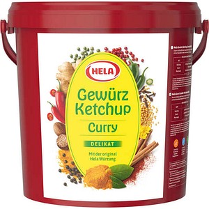 HELA Gewürz Ketchup CURRY DELIKAT 10,0 kg, 1 St.