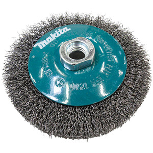 makita Drahtbürste für Winkelschleifer Kegelbürste D-39849, 1 St.