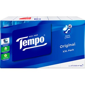 Tempo Taschentücher Original 4-lagig weiß, 56x 10 Tücher