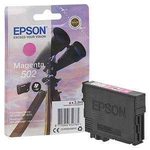 EPSON 502/T02V34 magenta Tintenpatrone EPSON 502/T02V34 magenta Tintenpatrone