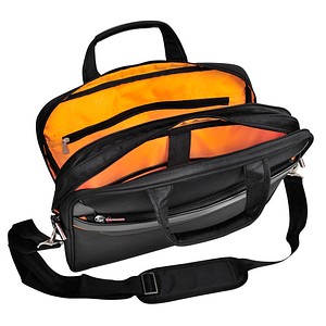 Exacompta Laptoptasche Exactive Kunstfaser schwarz, orange 17434E bis 39,6 cm (15,6 Zoll)