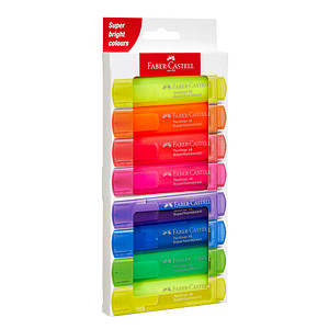 FABER-CASTELL TL 46 SF Textmarker farbsortiert, 8 St.