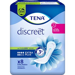 TENA Slipeinlagen discreet EXTRA PLUS, 8 St.