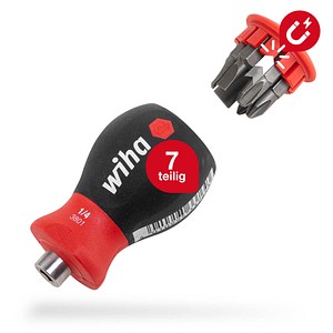 Wiha Schraubendreher-Set Stubby PH/SL 33738 7-tlg.
