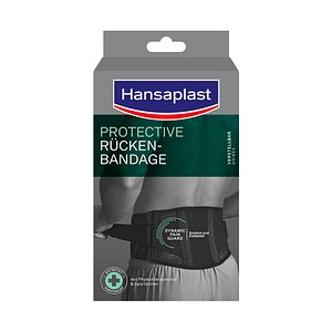 Hansaplast Rückenbandage PROTECTIVE  48710 schwarz, 1 St.