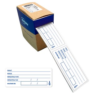AVERY Zweckform HACCP Etiketten weiß 98,0 x 40,0 mm, 300 St.