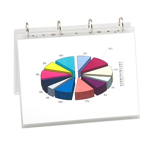 LMG Laminierfolien glänzend für A4 125 micron Universal-Lochung, 100 St.