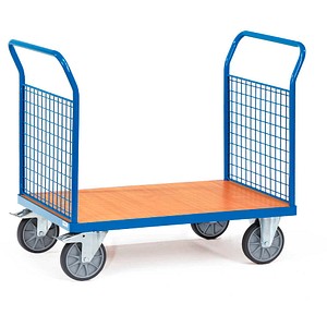 fetra Paketwagen Doppel-Stirnwandwagen 1522 blau 70,9 x 118,0 x 99,0 cm