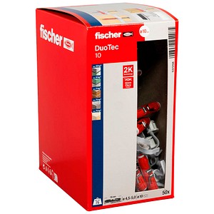 fischer DuoTec 10 Universaldübel-Sortiment 50 Stück