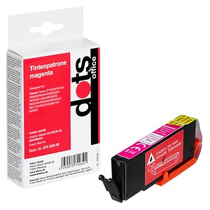 dots  magenta Druckerpatrone kompatibel zu Canon CLI-551 XL M