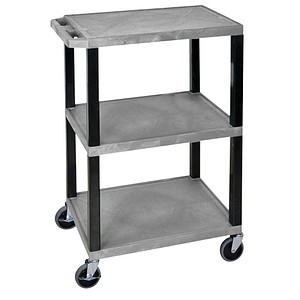 LUXOR Etagenwagen grau 61,0 x 46,0 x 86,5 cm