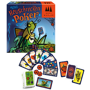 Schmidt Heuschrecken Poker Kartenspiel, 1 St.