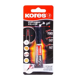 Kores® Powerglue Gel Sekundenkleber 3,0 g, 1 St.