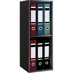 VCM my office Aktenregal Offas schwarz 34,0 x 30,0 x 72,0 cm, 1 St.