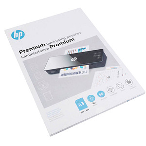 HP Laminierfolien Premium glänzend für A3 80 micron, 50 St.