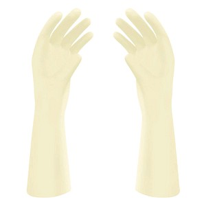 Meditrade® unisex OP-Handschuhe Reference® beige Größe 7,5, 50 Paar
