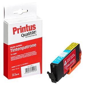 Printus  cyan Druckerpatrone kompatibel zu Canon CLI-551 XL C