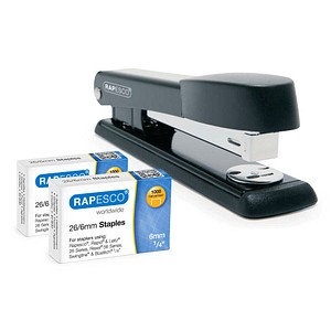 RAPESCO® Heftgerät Germ-Savvy schwarz, 1 St.