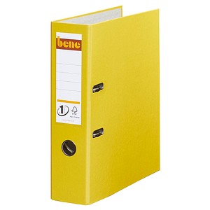 bene No.1 Power Ordner gelb Kunststoff 8,0 cm DIN A4 bene No.1 Power Ordner gelb Kunststoff 8,0 cm DIN A4