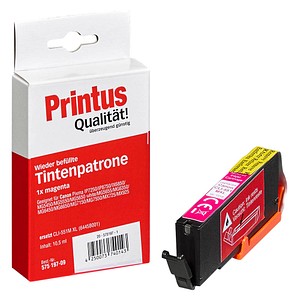 Printus  magenta Druckerpatrone kompatibel zu Canon CLI-551 XL M