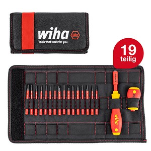 Wiha Schraubendreher-Set slimVario® electric gemischt 41231 19-tlg.