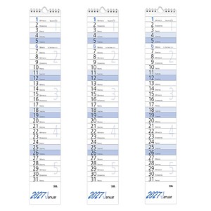 Streifenkalender 2027, 3 St.