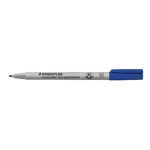 STAEDTLER Lumocolor Folienstift blau 1,0 mm non-permanent, 1 St.