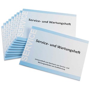 EICHNER Service- und Wartungs Formulare, 10 St.