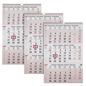 3-Monats-Wandkalender 2027, 3 St.
