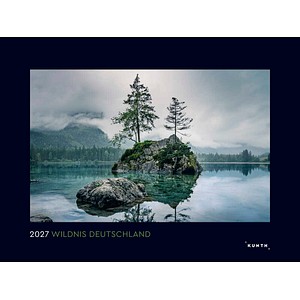 KUNTH Monats-Wandkalender Wildnis Deutschland 2027, 1 St.