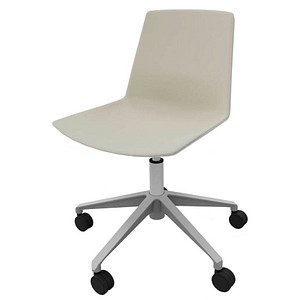 Quadrifoglio Besucherstuhl Clue OCLUEA01 GR B01/009 beige, grau Stoff, 1 St.