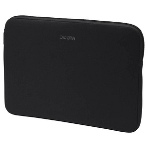 DICOTA Laptophülle Sleeve PERFECT Kunstfaser schwarz bis 35,8 cm (14,1 Zoll)